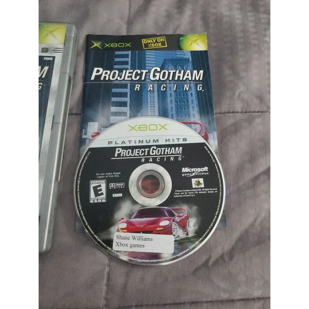 Project Gotham Racing (Xbox 2001) CIB